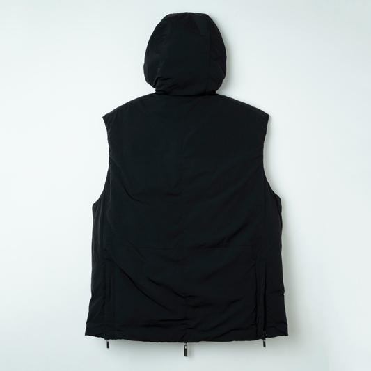 Nosleeve Down Hoodie (BLACK)