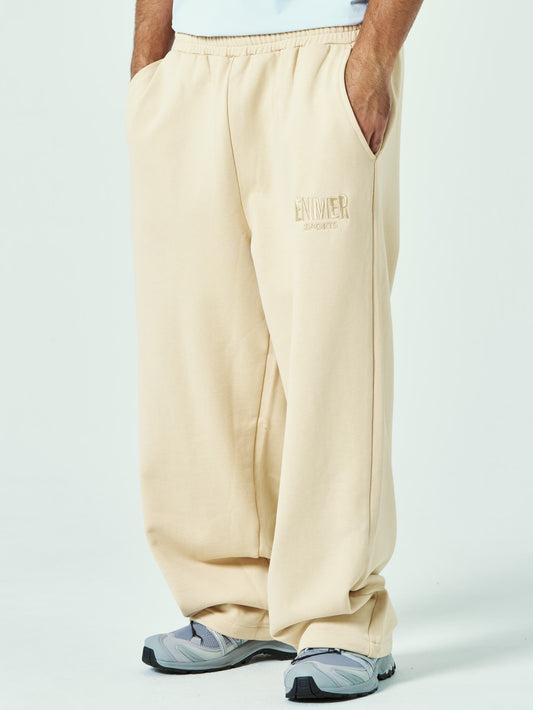 Cotton Sweat Pants (Beige)