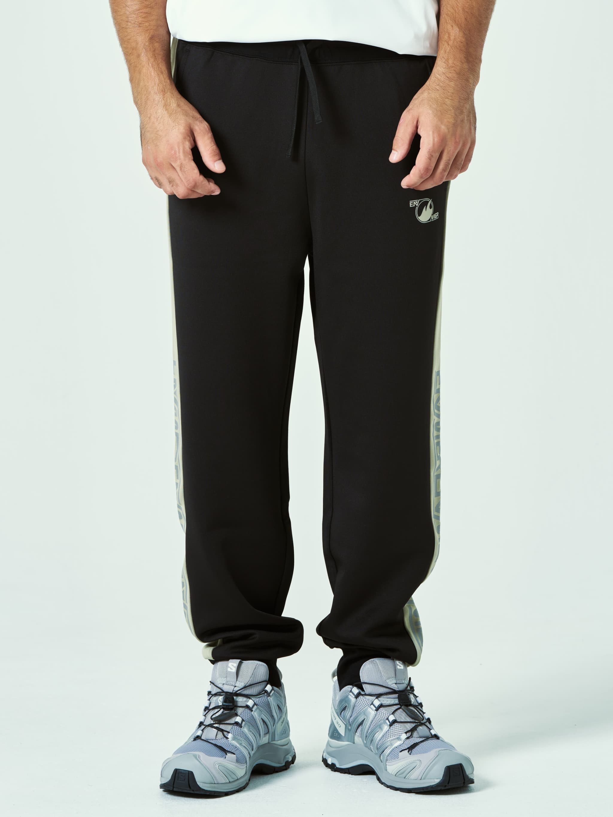 ENMER トラックパンツ 青Classic Track Pants Classic Track Pants (BLACK) – EN MER