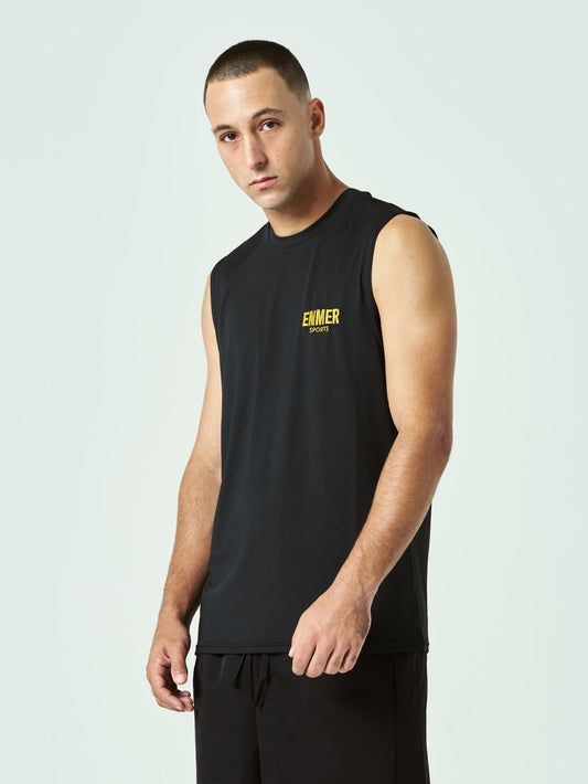 Rash Guard Sleeveless Shirt ver2 (Black)