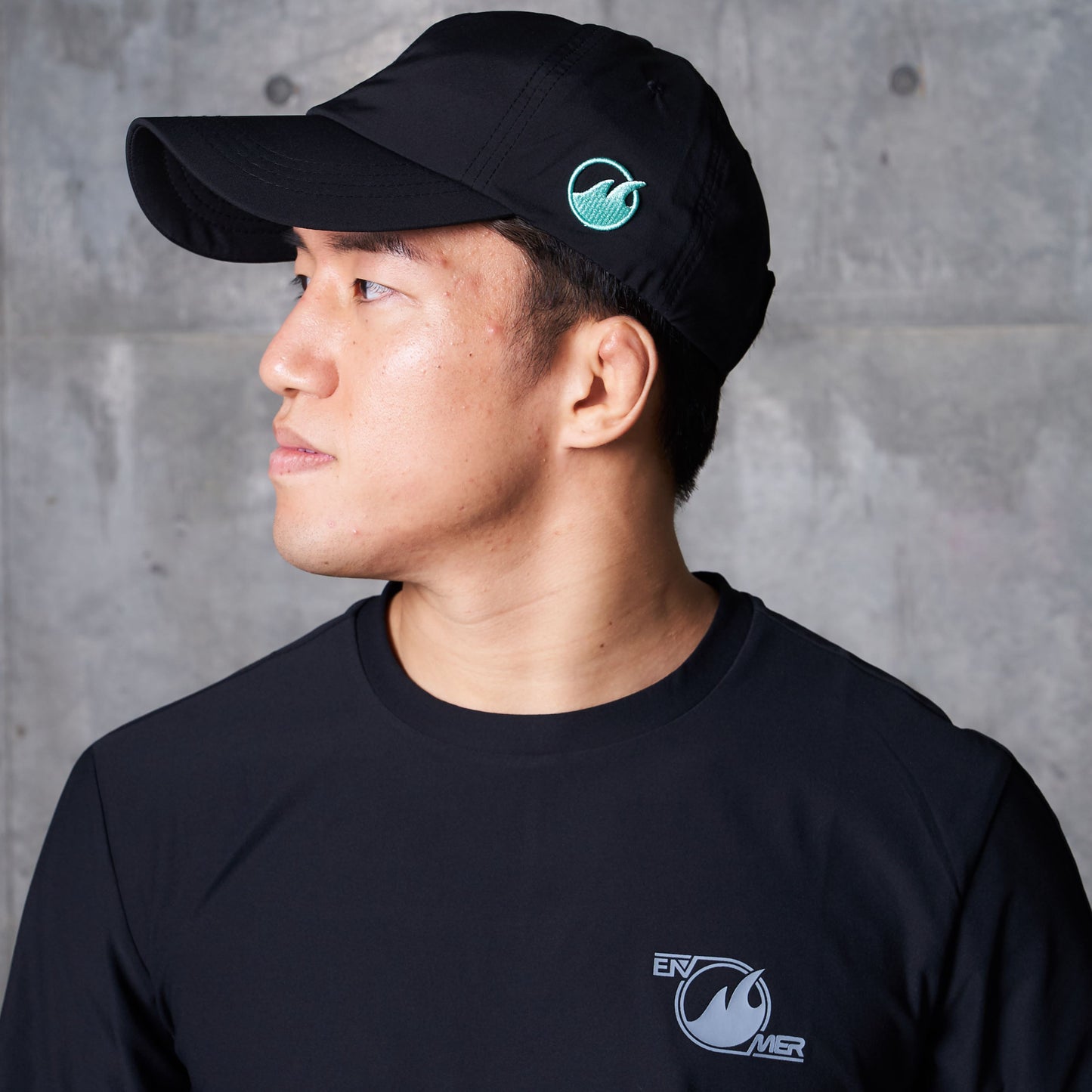 SIGNATURE LOGO CAP (BLACK)
