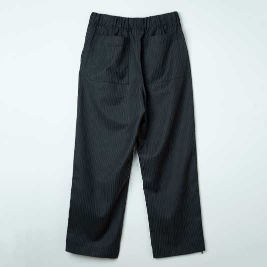 Wool Stripe Easy Pants (STRIPE)