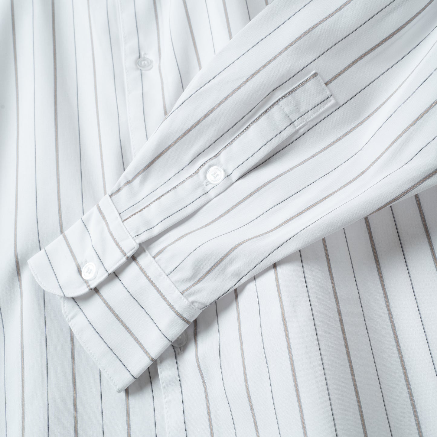 Stripe Loose Fit L/S Shirt MULTI