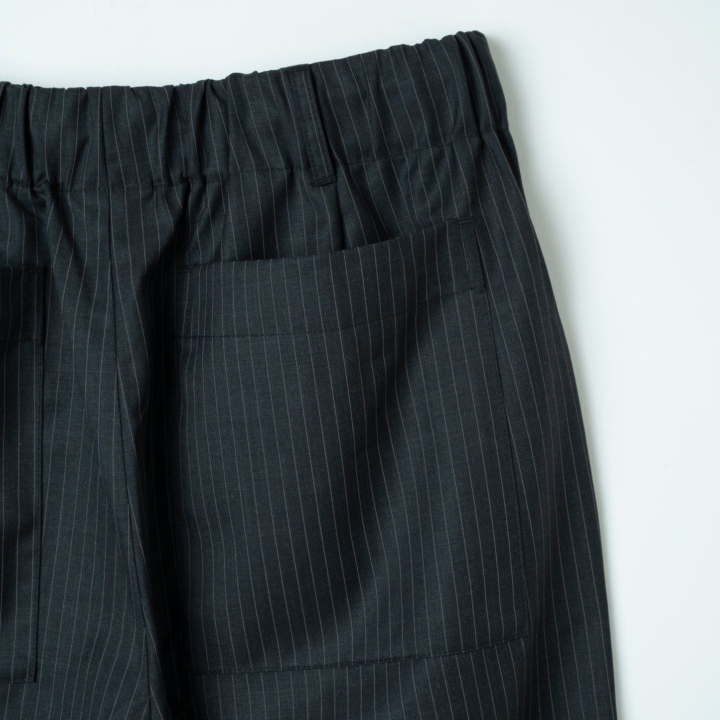 Wool Stripe Easy Pants (STRIPE)