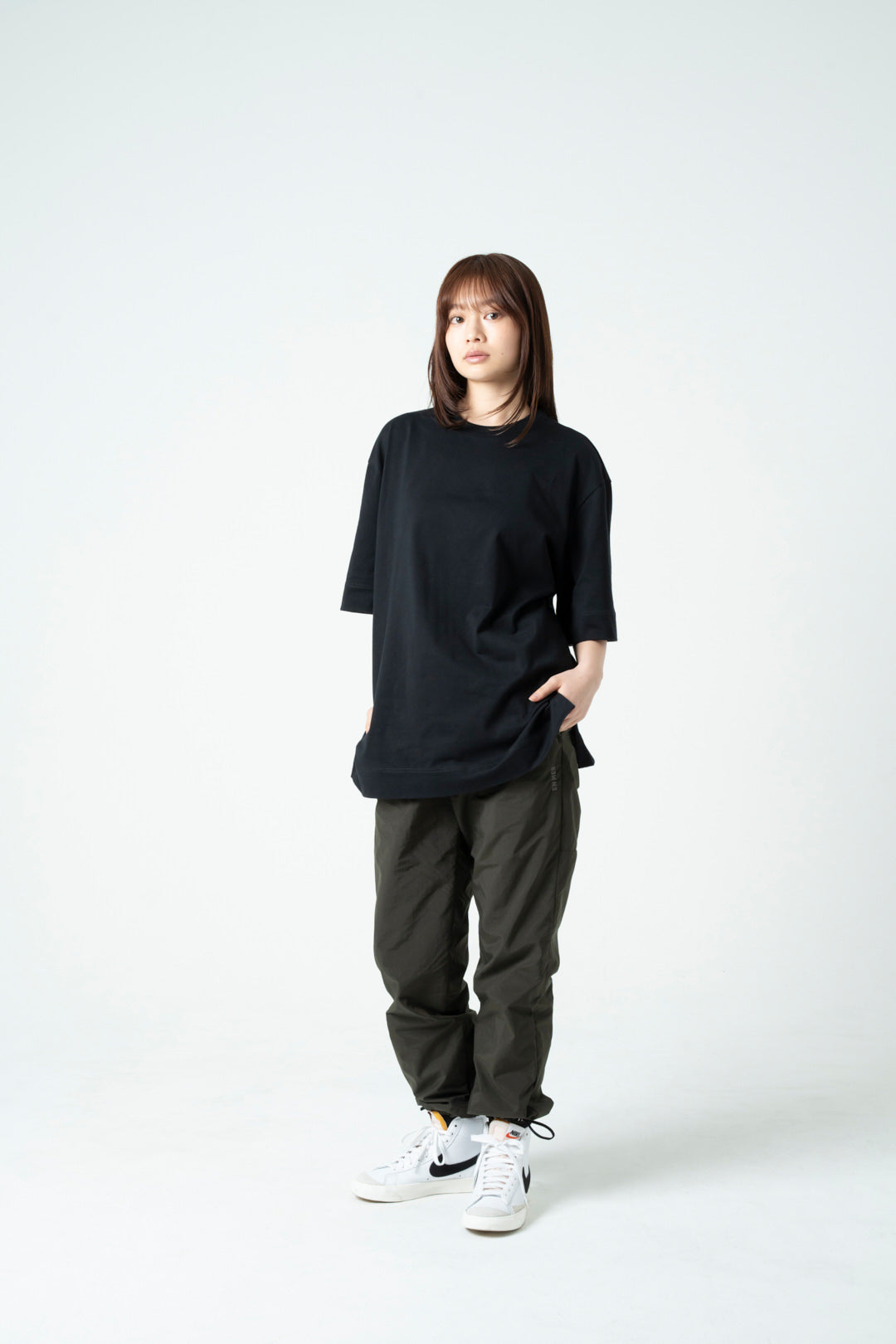 Logo S/S T-shirt BLACK EM-TS-047
