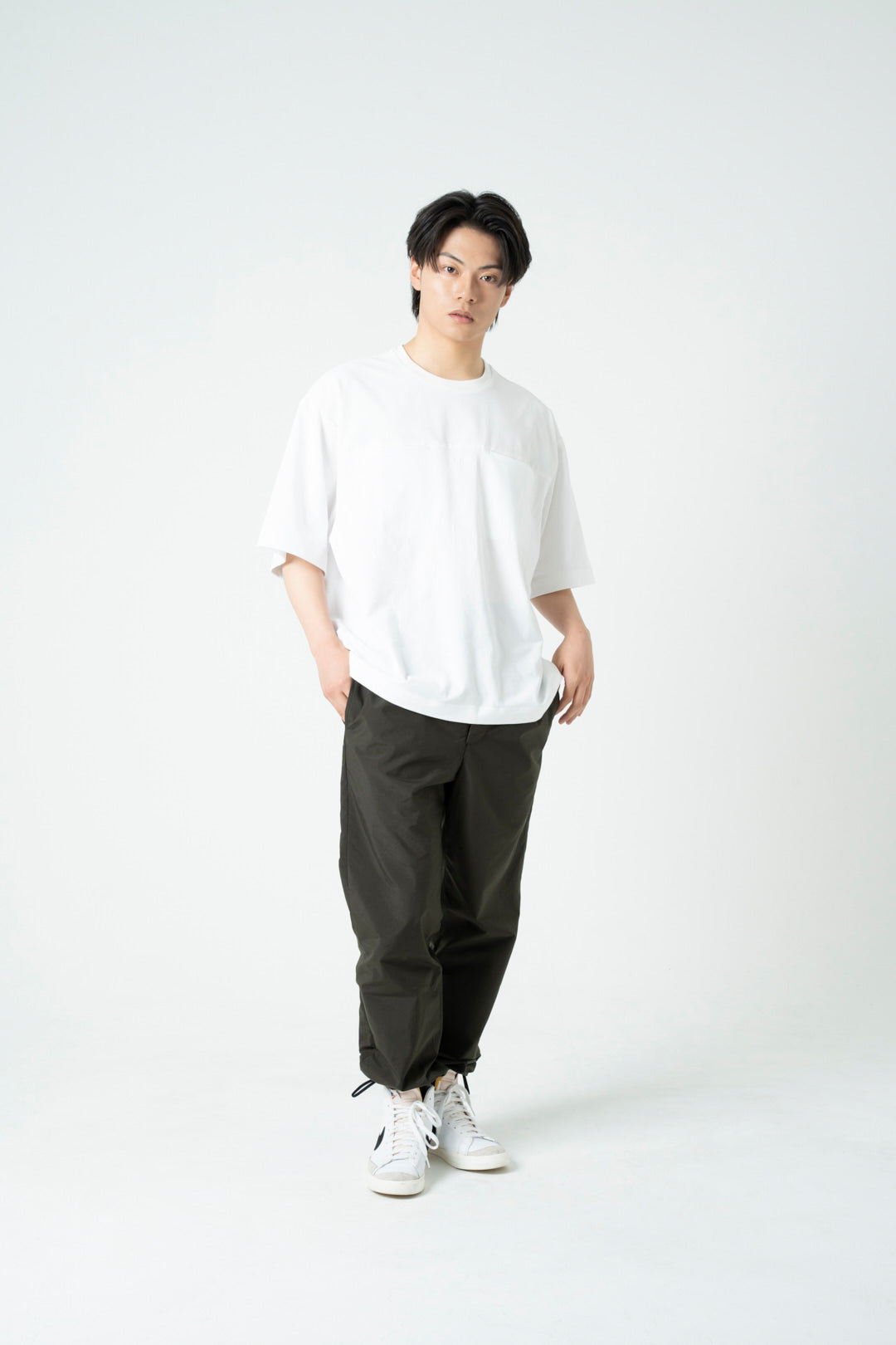 Inside Pocket T-Shirt WHITE EM-TS-039