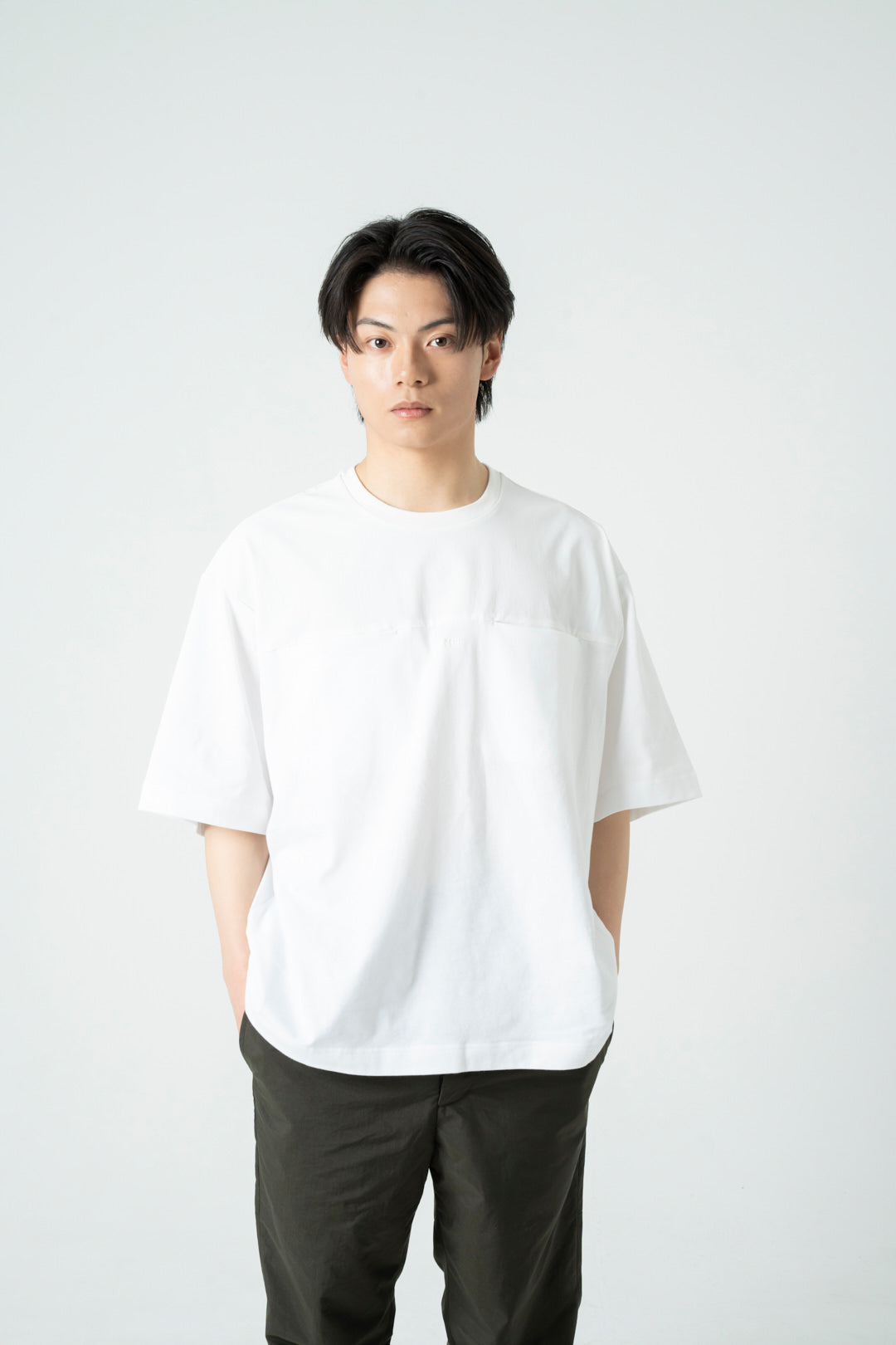 Inside Pocket T-Shirt WHITE EM-TS-039