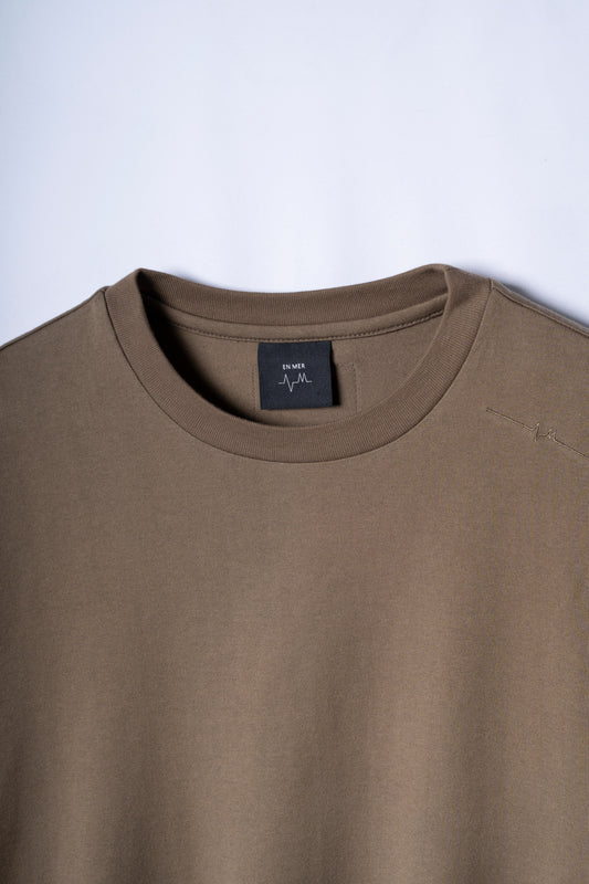 Logo S/S T-Shirt (KHAKI)