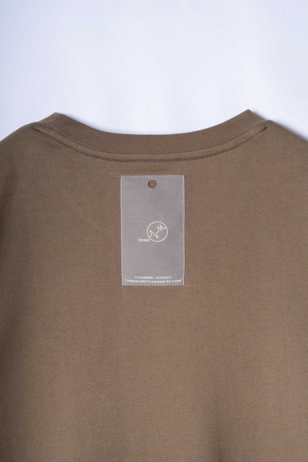Logo S/S T-shirt KHAKI EM-TS-047