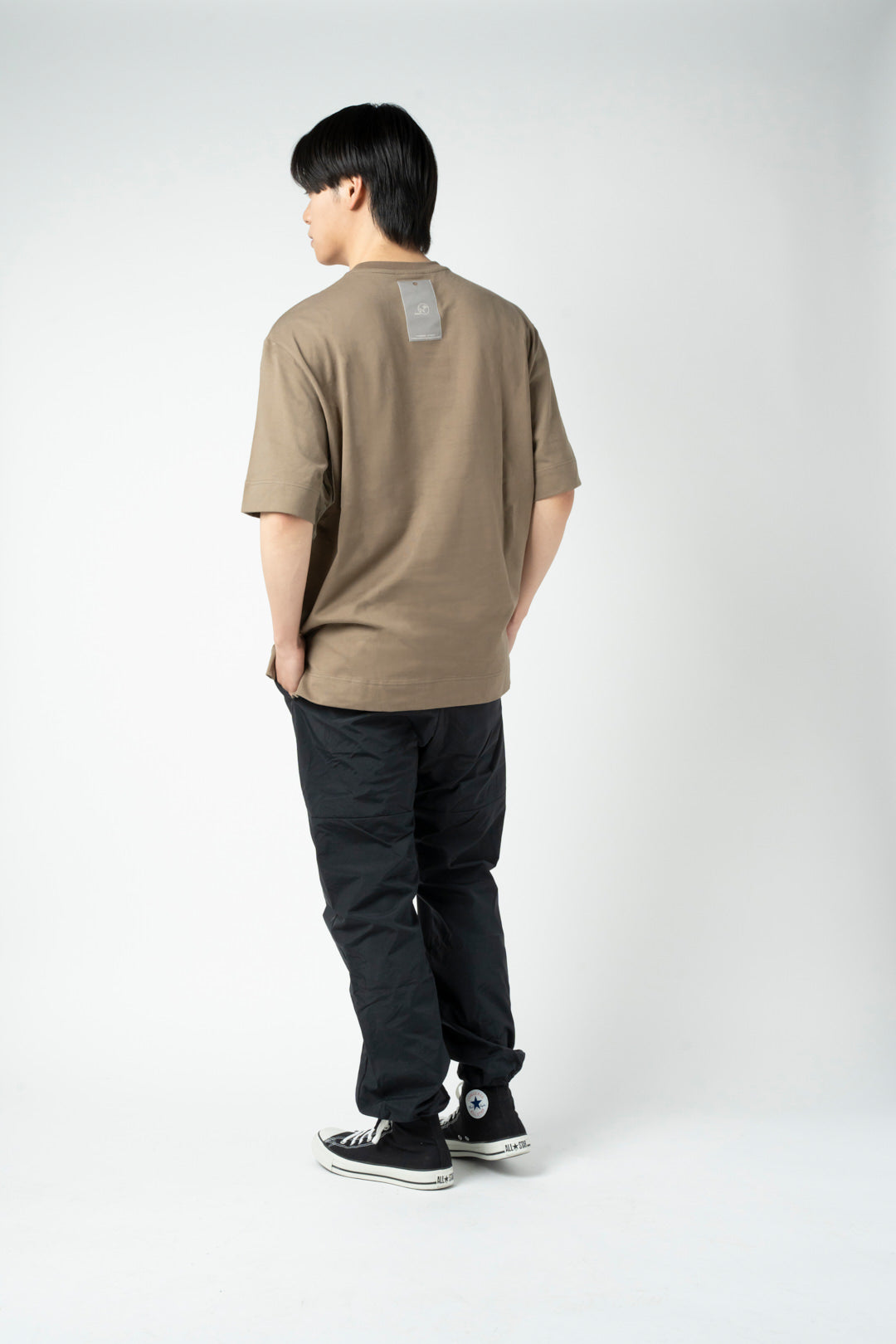 Logo S/S T-shirt KHAKI EM-TS-047