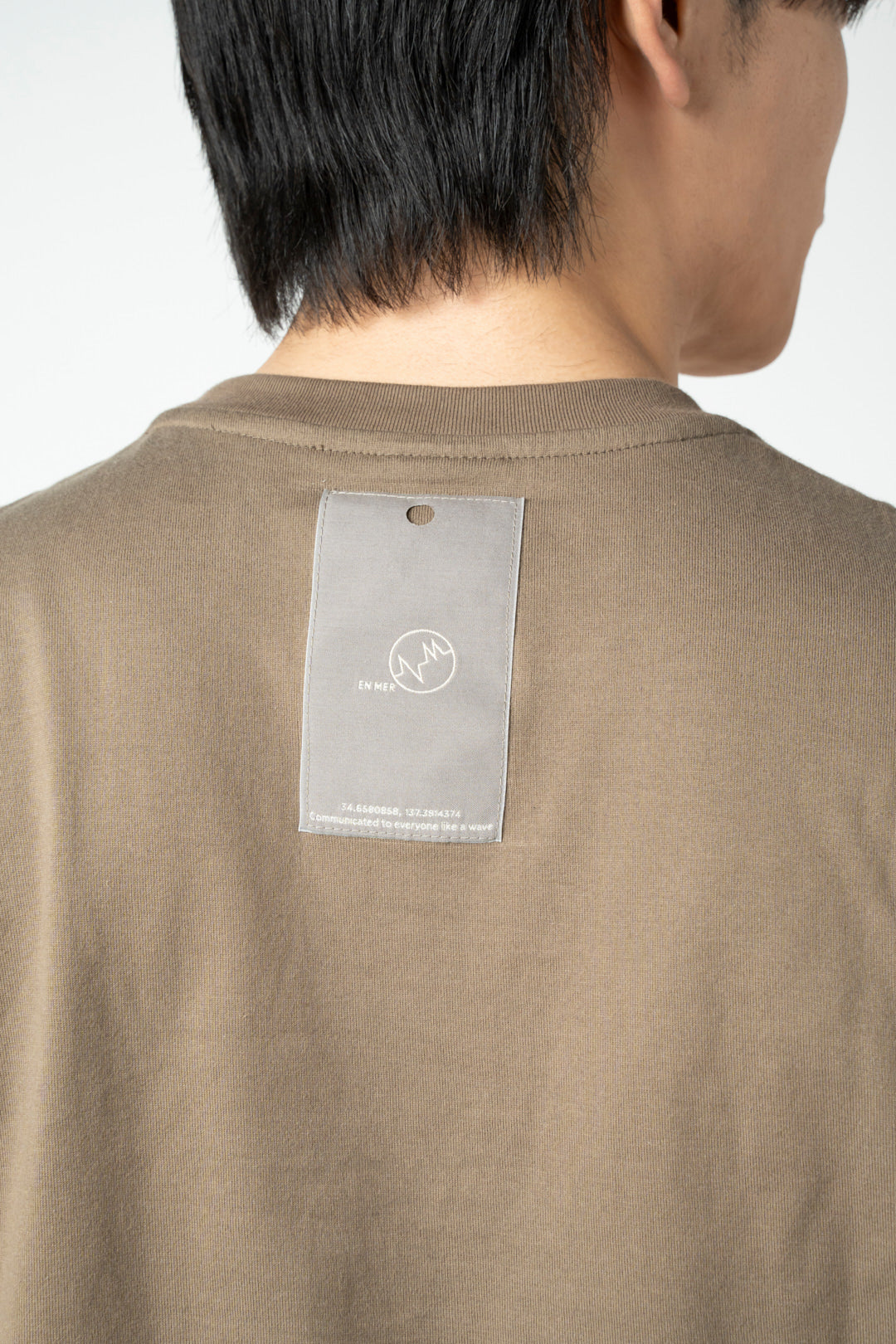 Logo S/S T-shirt KHAKI EM-TS-047