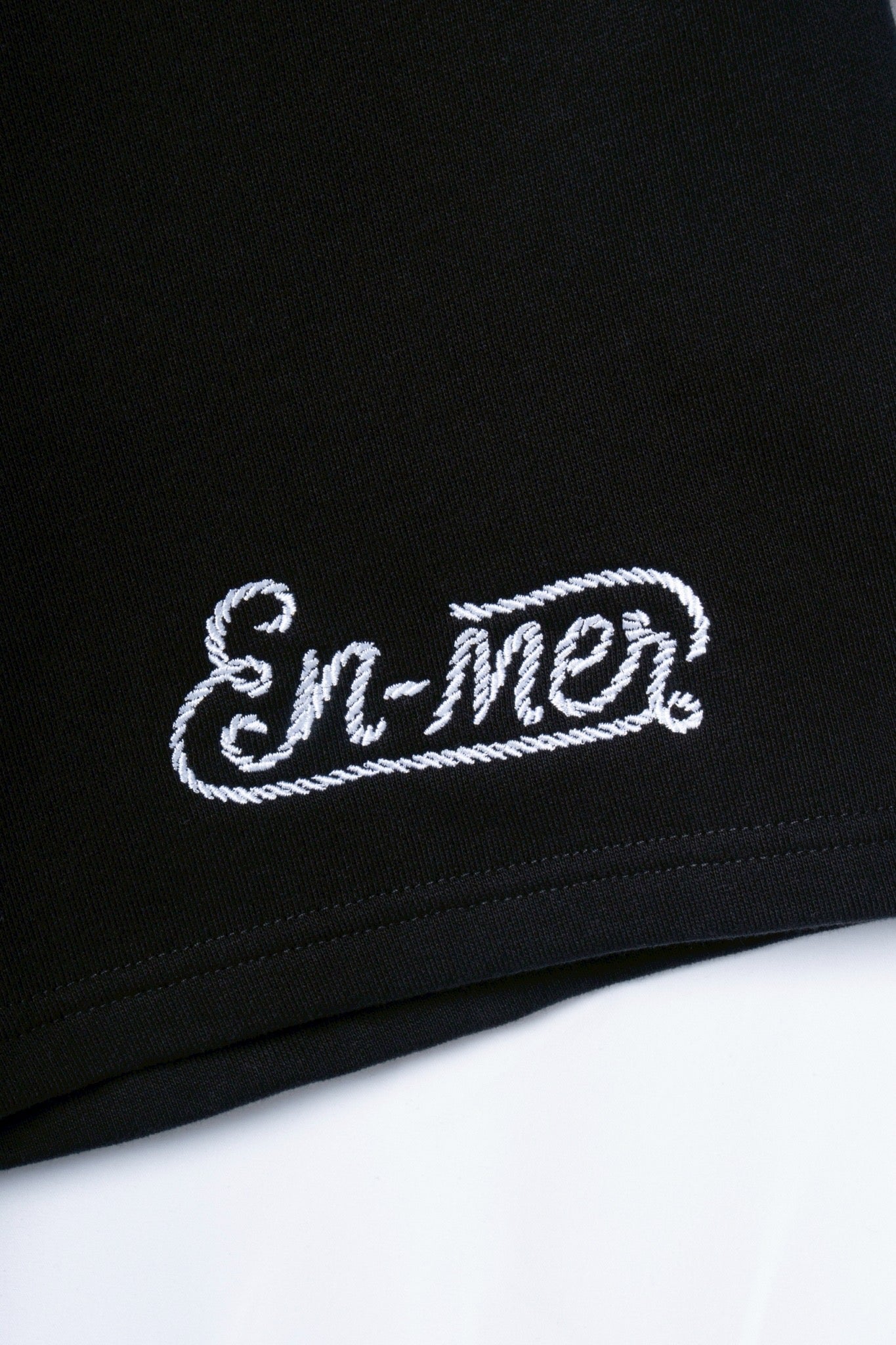 Rope Logo Short Pants_(BLACK)