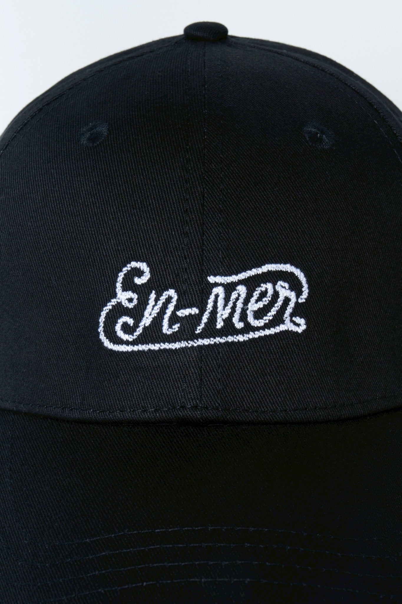 Rope Logo Cap_(BLACK)