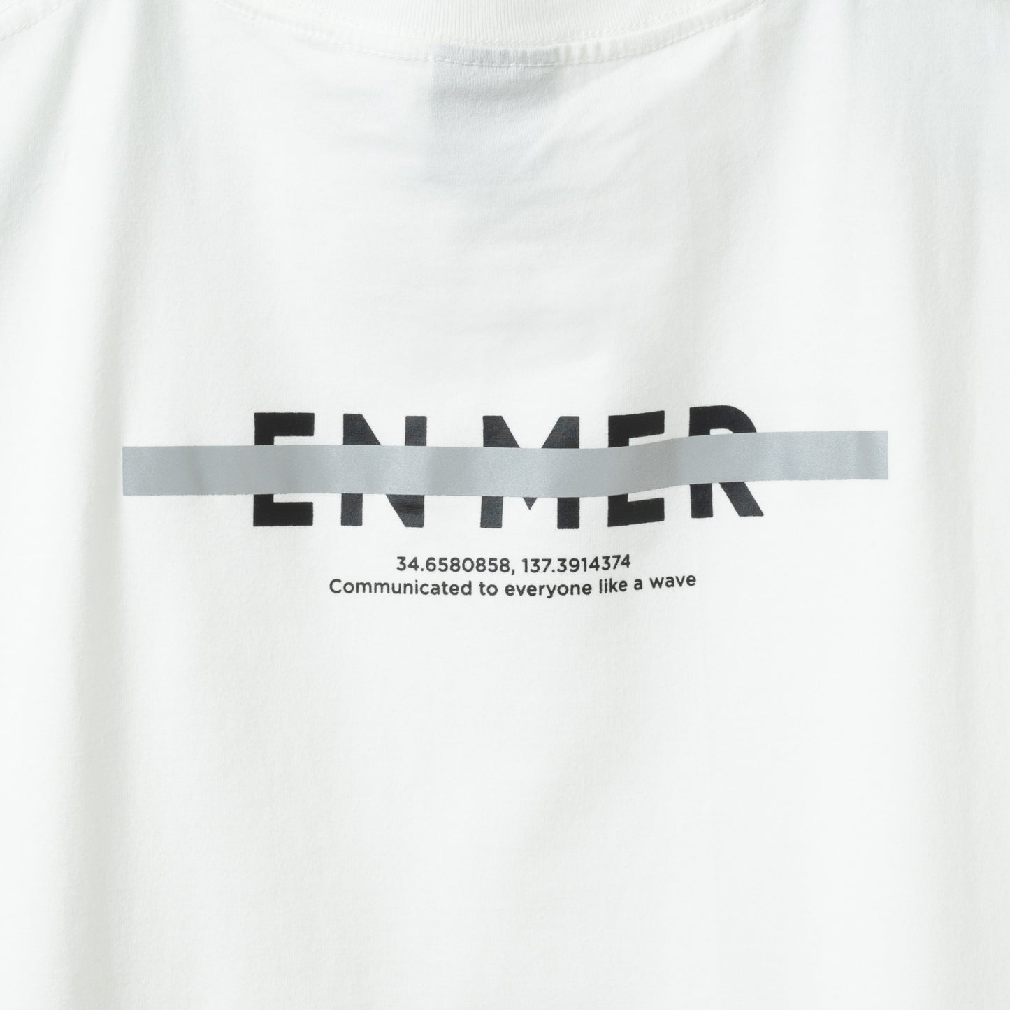 Masking Logo L/S T-Shirt (WHITE)