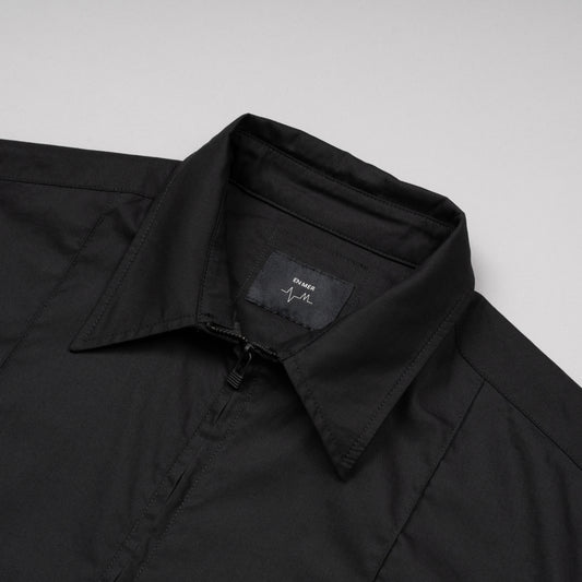 Vertical Line Shirt (BLACK)