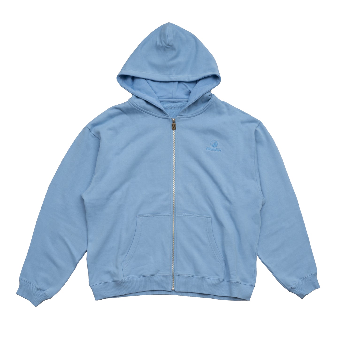 ENMER SPORTS FULL ZIP HOODIE (BLUE)