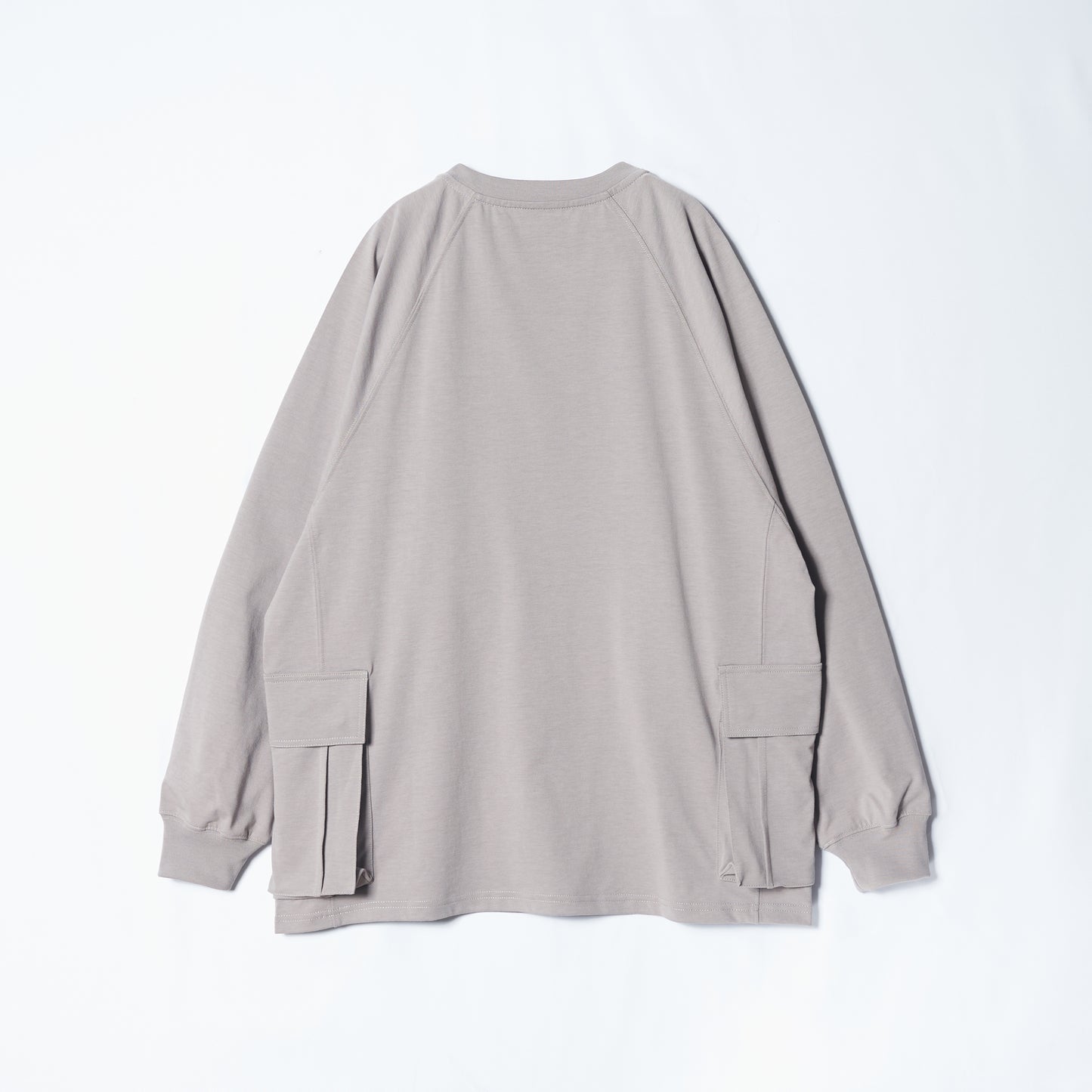 Patch Pocket Pullover	Gray