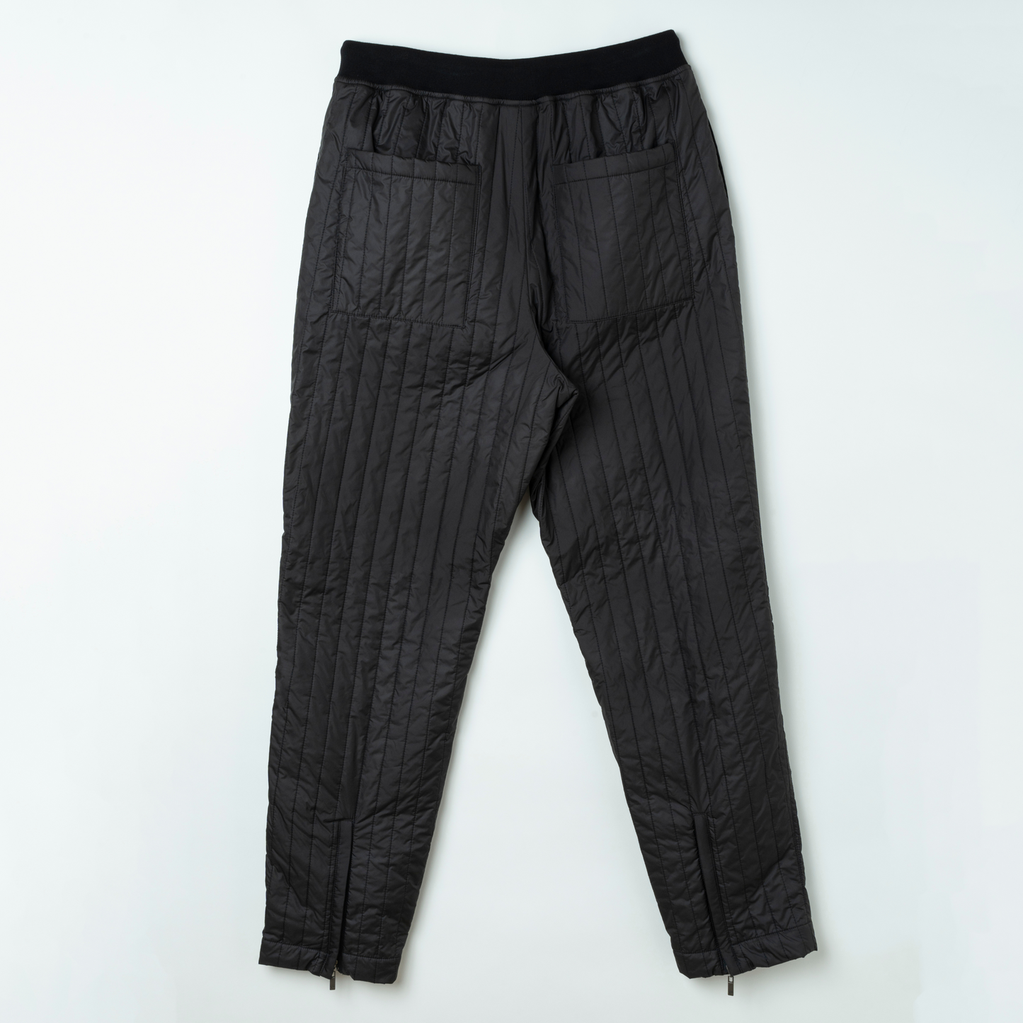 Wave Quilt Pants  BLACK