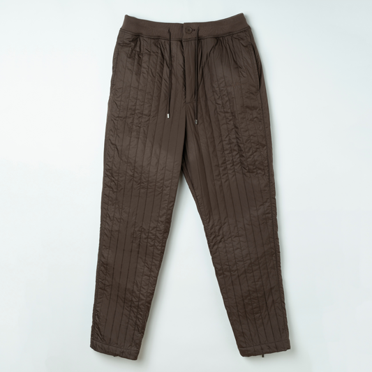 Wave Quilt Pants (BROWN)