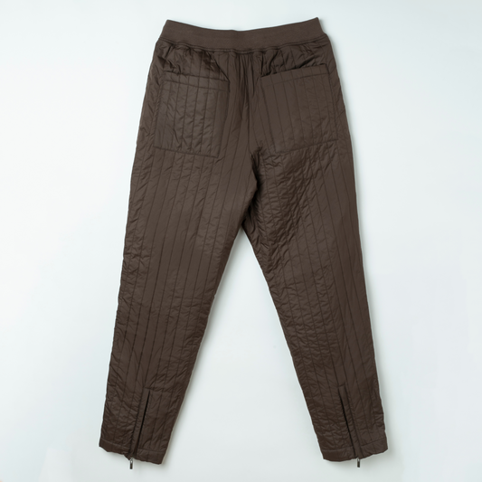 Wave Quilt Pants (BROWN)