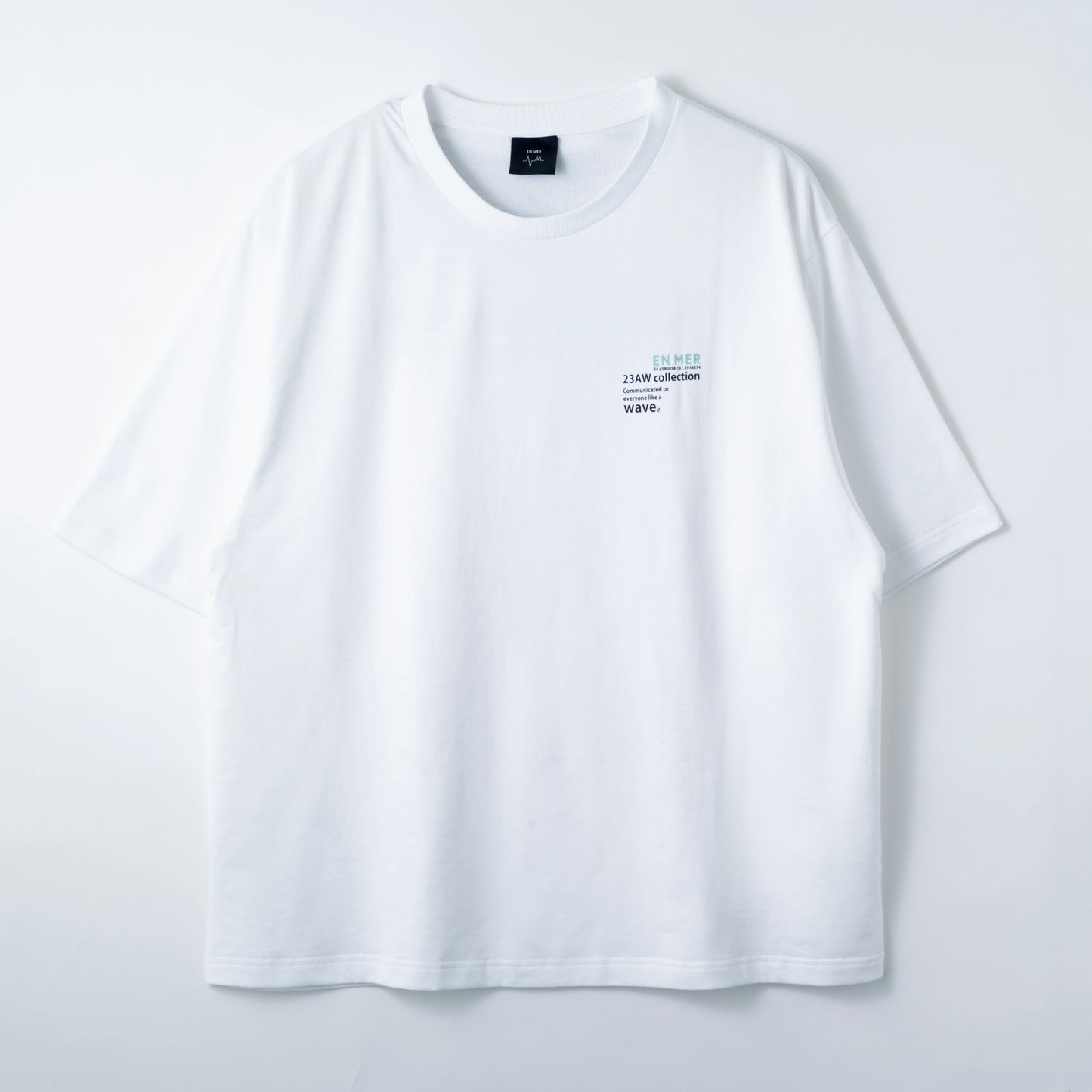 Overlapping Logo T-Shirt (WHITE)