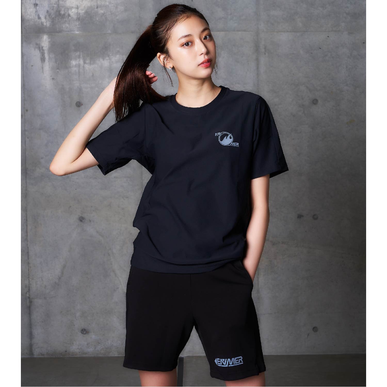 SPORTS MOVING SHORT PANTS BLACK