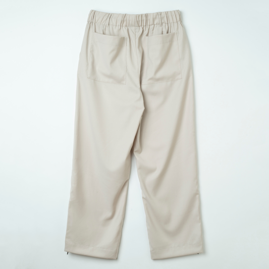 Wool Stripe Easy Pants 　BEIGE