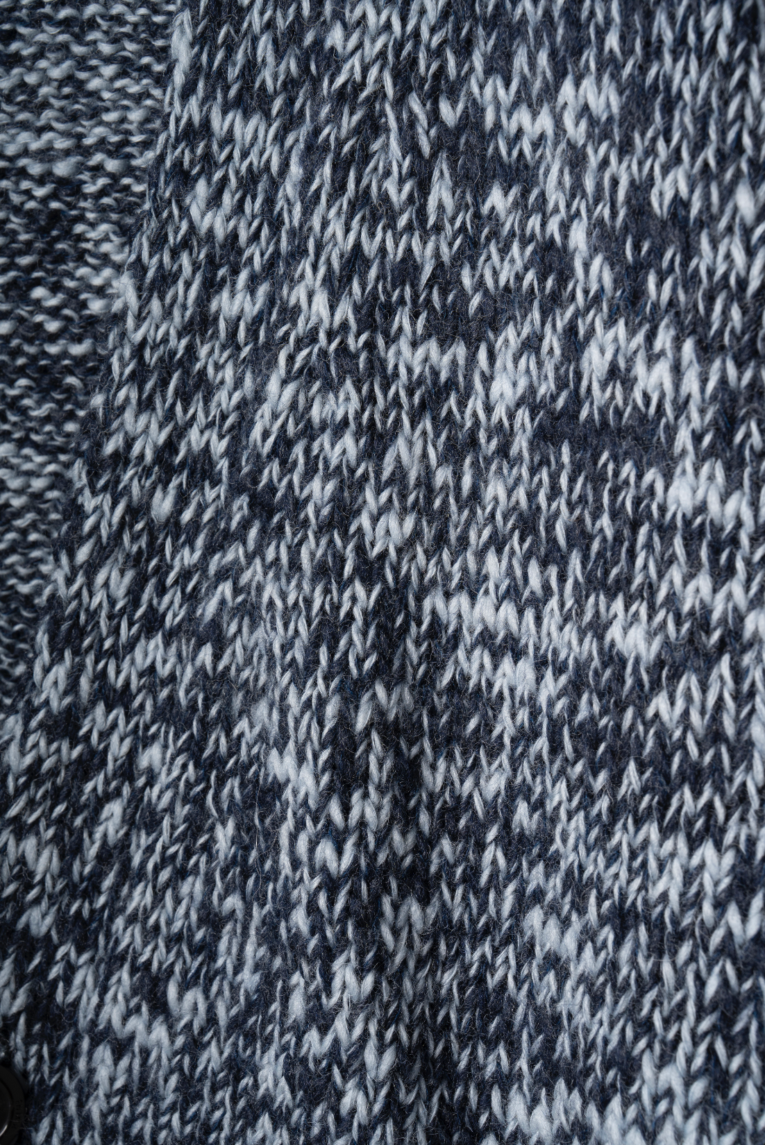 Mosaic Wool Knit Cardigan  (SAX)