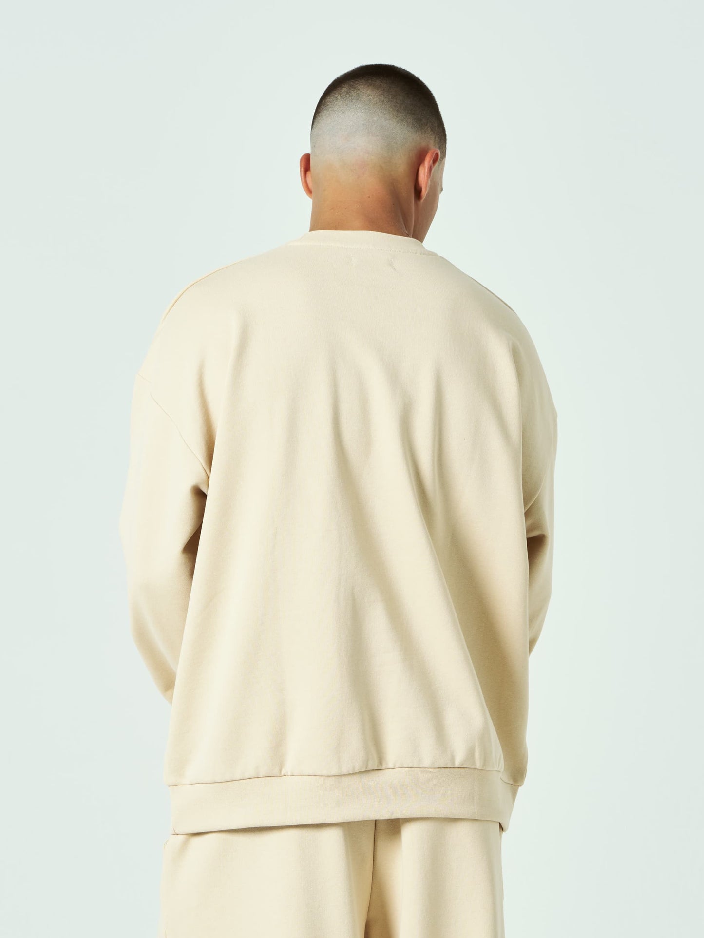 Cotton Crew Neck Sweat Shirt