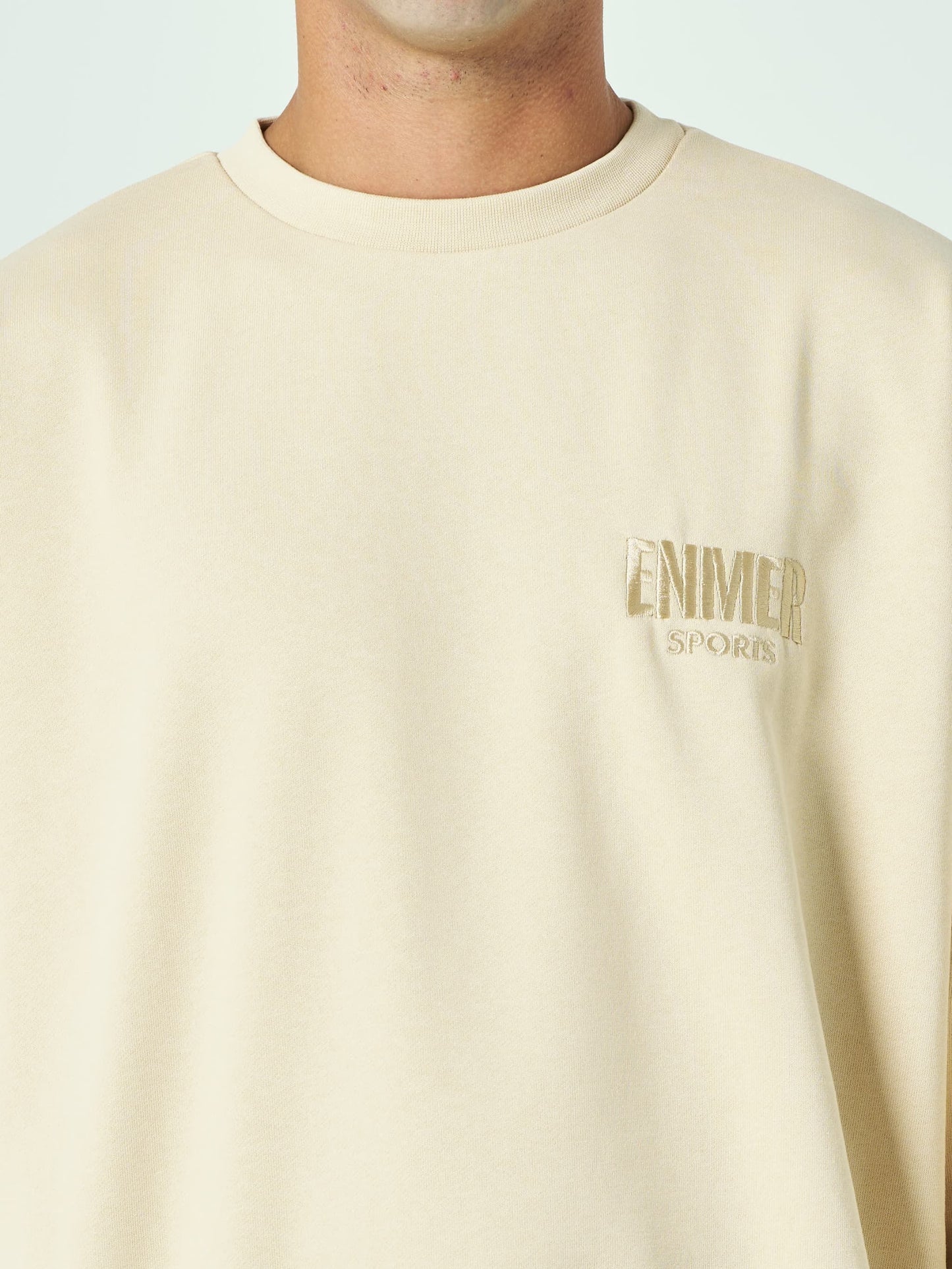 Cotton Crew Neck Sweat Shirt