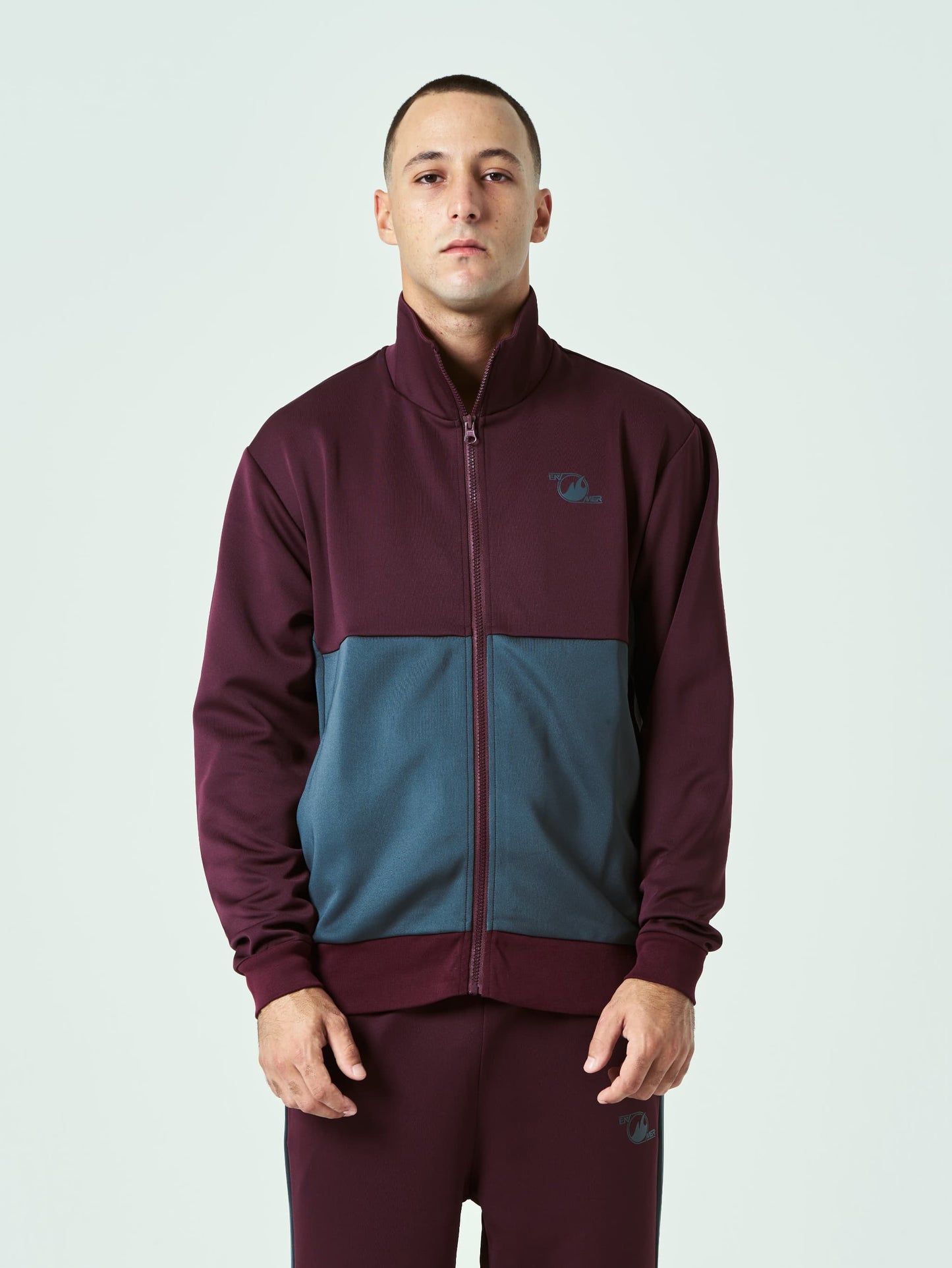 Classic Track Jacket (BURGUNDY)