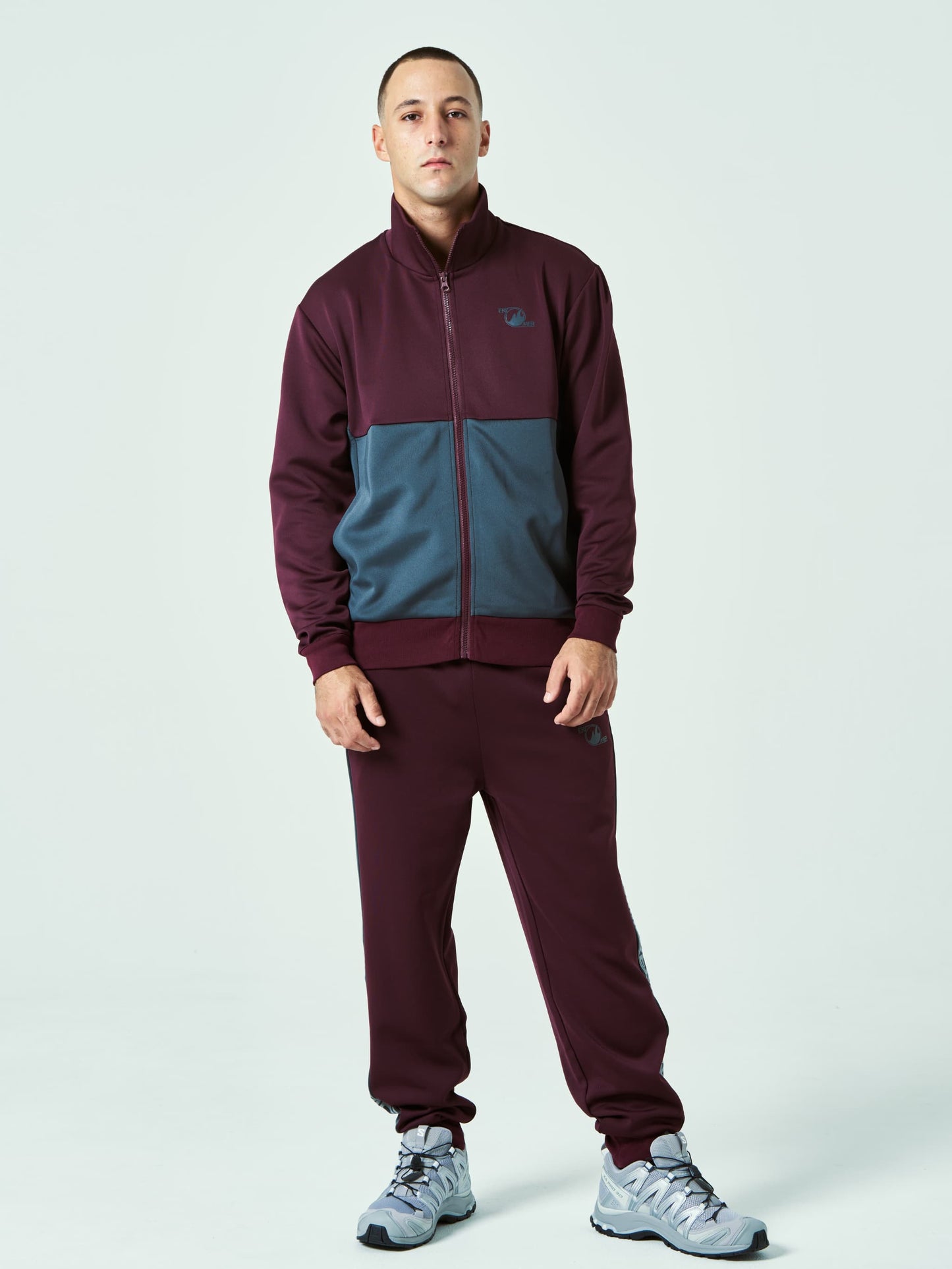 Classic Track Jacket (BURGUNDY)