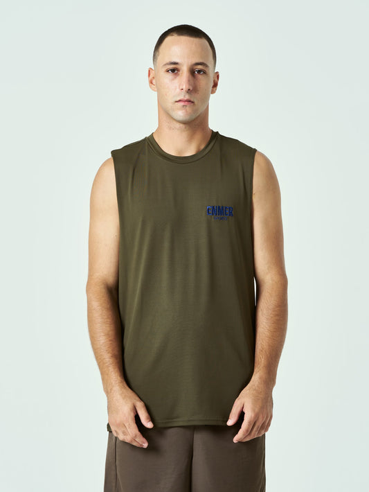 Rash Guard Sleeveless Shirt ver2 (Green)