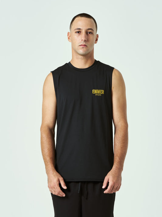 Rash Guard Sleeveless Shirt ver2 (Black)