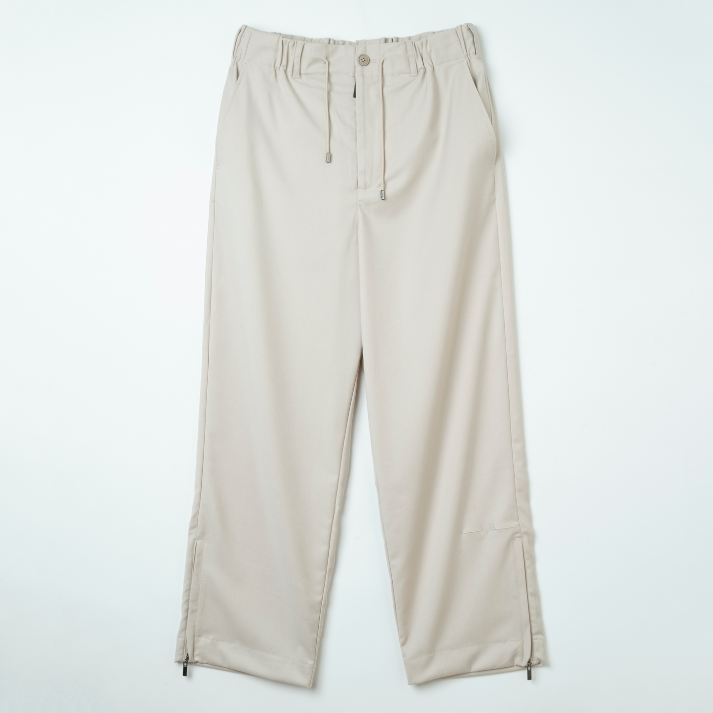 Wool Stripe Easy Pants 　BEIGE