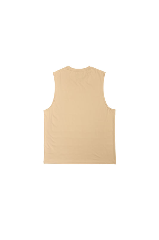 Rash Guard Sleeveless Shirt ver2 (Beige)