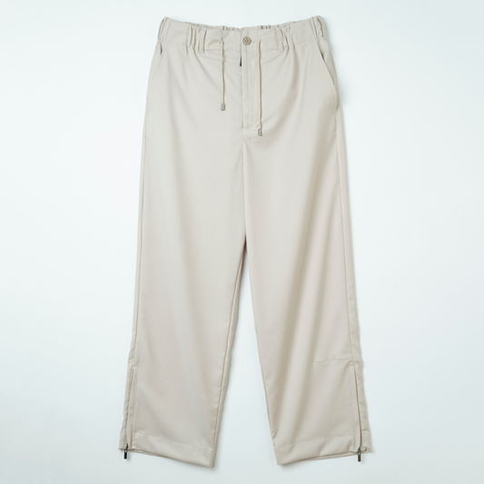 Wool Stripe Easy Pants (BEIGE)