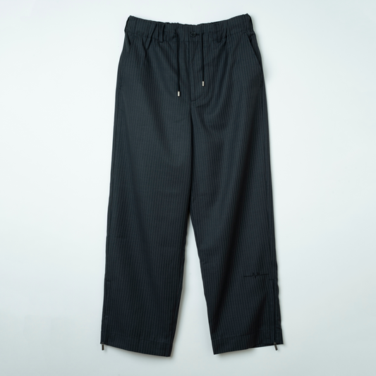 Wool Stripe Easy Pants (STRIPE)