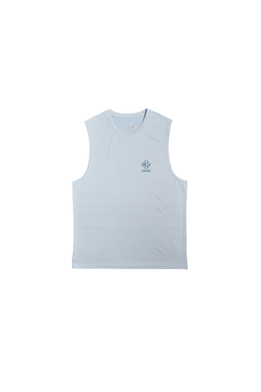 Rash Guard Sleeveless Shirt ver2 (Sax)