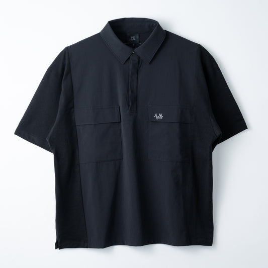 Switching Pocket Polo (BLACK)