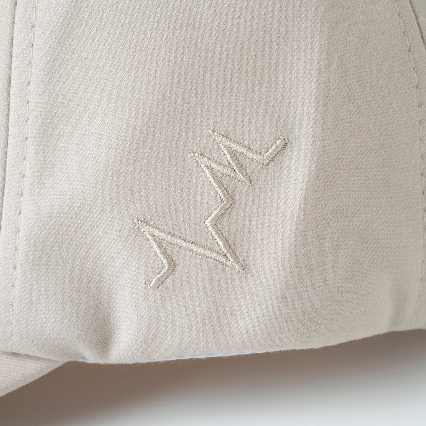 Wool Stripe Cap (BEIGE)