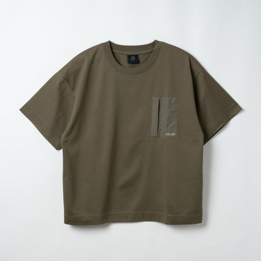 Military Pocket S/S T-Shirt (KAHKI)
