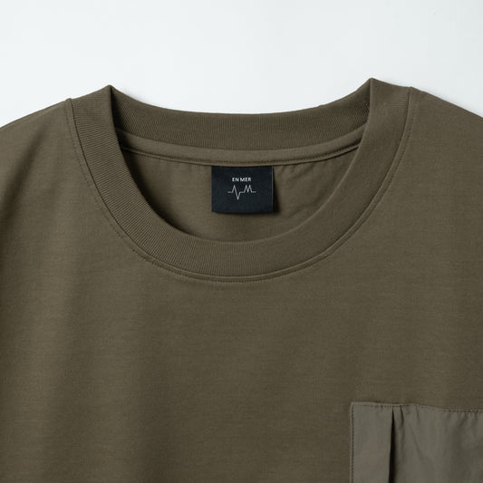 Military Pocket S/S T-Shirt (KAHKI)