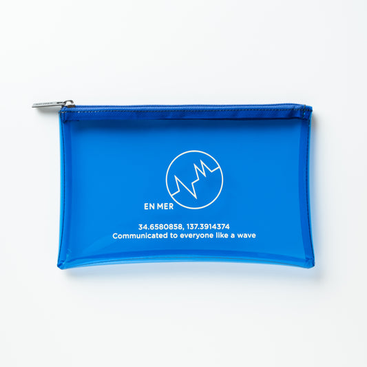 See Through Pouch (BLUE)