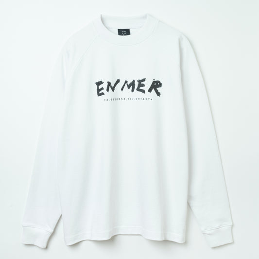 Blur Logo L/S T-Shirt White