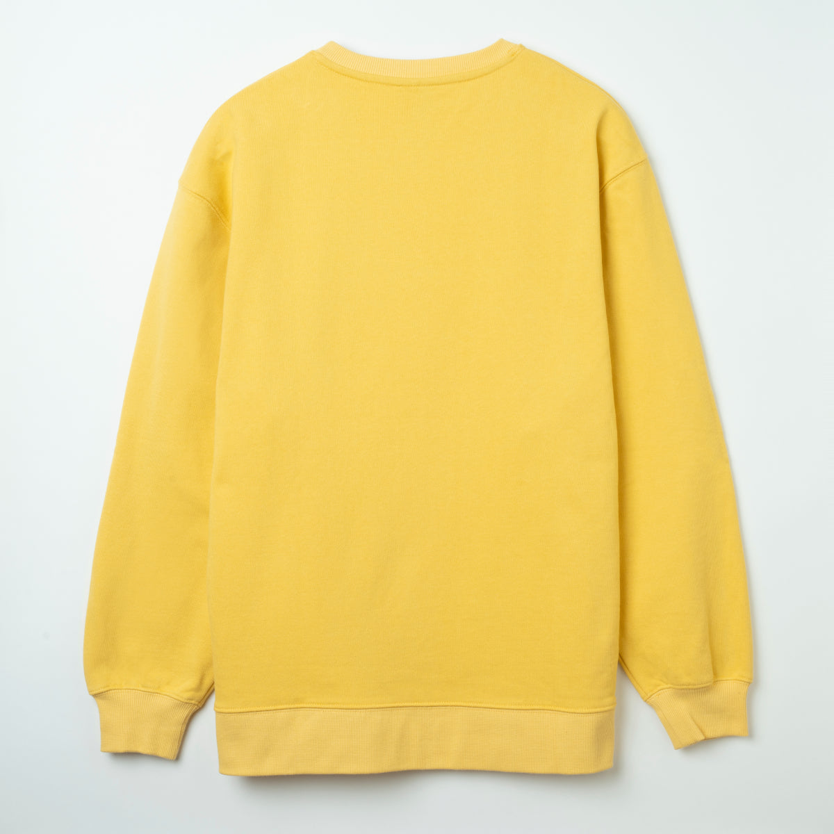 Blur Logo Crew Neck Yellow