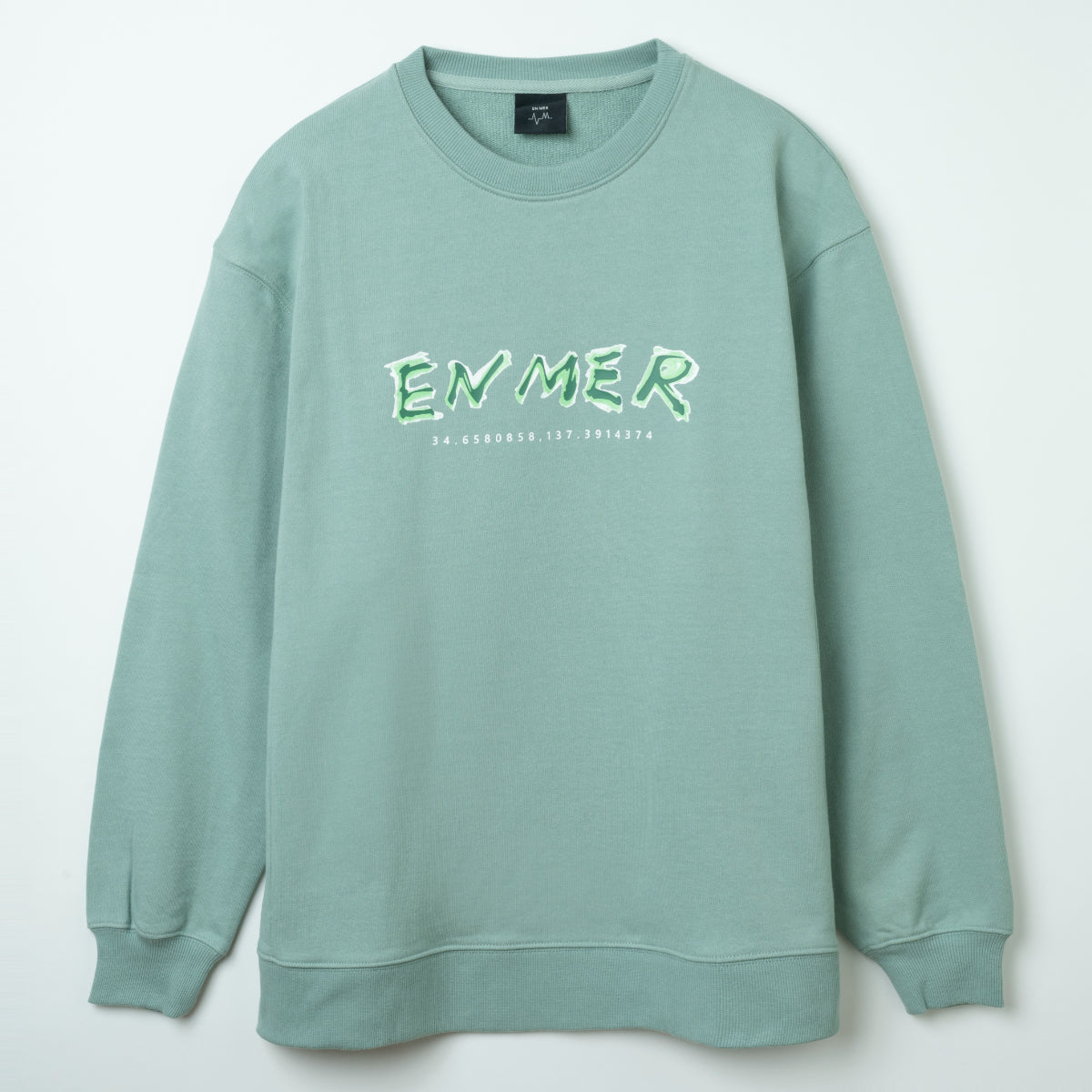 Blur Logo Crew Neck Green