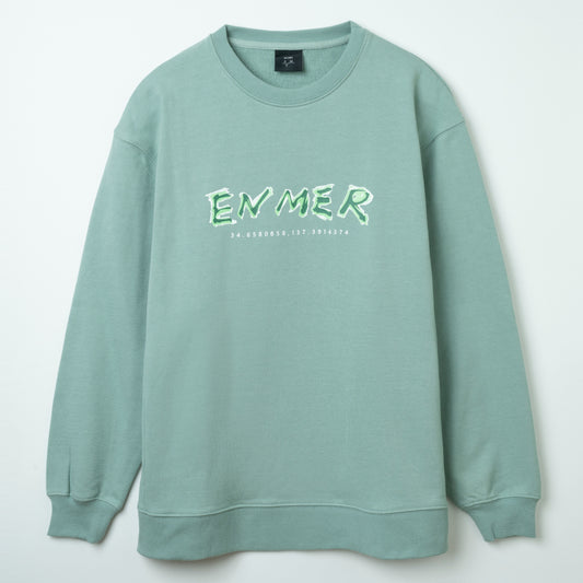 Blur Logo Crew Neck (GREEN)