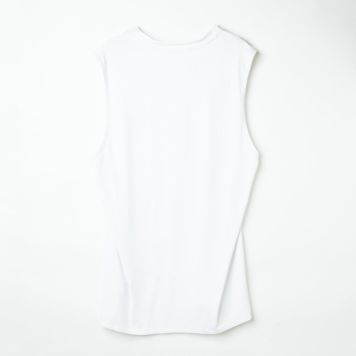 Rash Guard sleeveless Shirt (White)