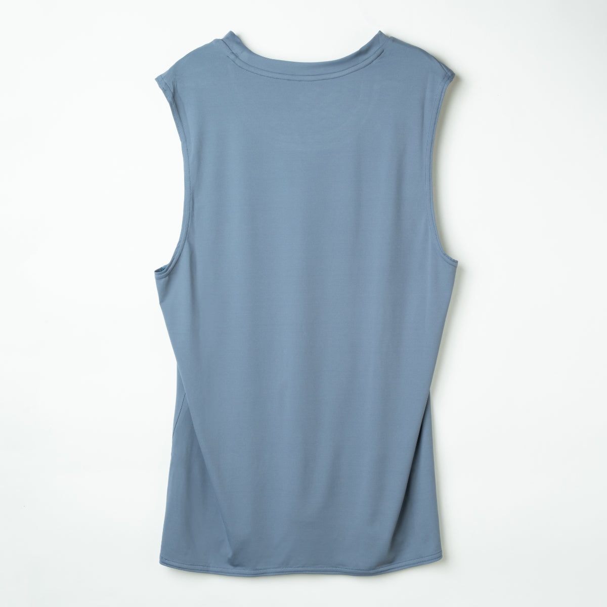 Rash Guard sleeveless Shirt (Blue gray)